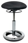 Hocker m.Standfußring, NW-Nr.: 9103482820 Polster schwarz, Sitz-H.440-570mm TOPSTAR o.Armlehnen, Sitz-H.380-500mm  