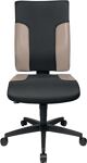 Bürodrehstuhl, NW-Nr.: 9000482911 m.Synchrontechnik, schwarz/grau 420-540mm o.Armlehnen Trgf.110kg  