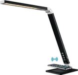 Schreibtischleuchte Alu.schwarz H.max.420mm Standfuß m.LED HANSA