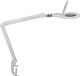LED-Lupenleuchte, NW-Nr.: 9000483063 Glaslinse 127mm (5 Zoll), Tischklemme weiß