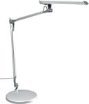Schreibtischleuchte Alu. m.Standfuß LED, inkl. Leuchtmittel Auslad.1000mm