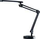 Schreibtischleuchte, NW-Nr.: 9000483080 Alu.schwarz H.max.600mm, Standfuß m.LED HANSA max. 670mm LED  