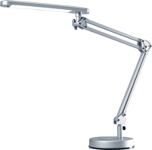 Schreibtischleuchte, NW-Nr.: 9000483081 Alu.silber H.max.600mm, Standfuß m.LED HANSA max. 670mm LED  