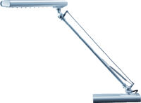 Schreibtischleuchte Ku.weiß m.Standfuß Ausladung 670mm