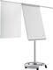 Flipchart Schreibfläche, NW-Nr.: 9000483152 B680xH970mm weiß/grau, fahrbar MAGNETOPLAN MAGNETOPLAN
