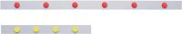 Magnetleiste, NW-Nr.: 9000483161 L1000xB50xS0,5mm weiß, selbstklebend MAGNETOPLAN selbstklebend  