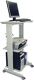 PC-Arbeitstisch, NW-Nr.: 9000483272 H1180xB600xT500mm, lichtgrau fahrbar
