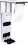 CPU-Halter, NW-Nr.: 9000483277 Innen-B.70-230mm, Innen-H.310-555mm weiß f.Packtische  