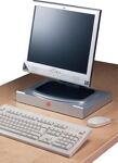 Monitorständer, NW-Nr.: 9000483281 Metall,m.Konzepthalter   
