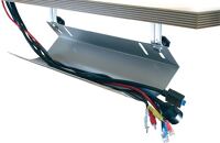 Kabelkanal, NW-Nr.: 9000483287 B1160xT185xH100mm silber, f.Schreibtisch   