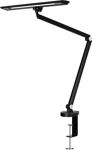 Schreibtischleuchte LED, NW-Nr.: 9000483602 Zirkon, Aluminium,ABS,Eisen,PC schwarz H.820mm m.Klemme  
