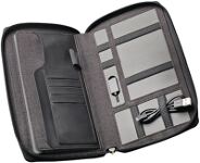 Reisemappe anthrazit, NW-Nr.: 9000484900 m.Powerbank, H28xB140xT242mm   