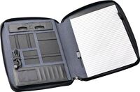 Konferenzmappe jeansblau, NW-Nr.: 9000484912 A 4 m.Powerbank, H37xB262xT333mm   