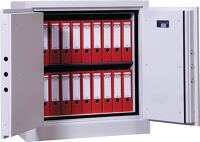 Bürodrehstuhl schwarz, NW-Nr.: 9000485400 m. Permanentkontaktmech., Sitzhöhe 405-520mm Lehnen-H.640-720mm, ohne Armlehnen  
