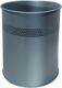 Papierkorb silber-metal. Metall 15l