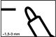 Whiteboardmarker 250, NW-Nr.: 9000487635 schwarz Strich-B.1,5-3mm, Rundspitze EDDING Strichbreite ca.1,5-3mm