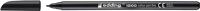 Fasermaler 1200 schwarz, NW-Nr.: 9000487710 Strich-B.1mm Rundspitze, EDDING   