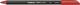 Fasermaler 1200 colourpen, NW-Nr.: 9000487720 metallic rot metallic, Strich-B.1-3mm Rundspitze