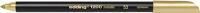 Fasermaler 1200 colourpen, NW-Nr.: 9000487725 metallic gold metallic, Strich-B.1-3mm Rundspitze   