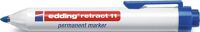 Permanentmarker retract, NW-Nr.: 9000487782 11 blau Strich-B.1,5-3mm, Rundspitze EDDING   