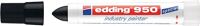 Industrie-Pastenmarker, NW-Nr.: 9000487931 950 schwarz Strich-B.10mm, Rundspitze EDDING   