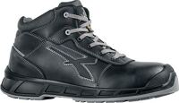 Sicherheitsstiefel Gaynor Gr.45 schwarz-grau S3 CI SRC ESD EN20345 Leder U.POWER