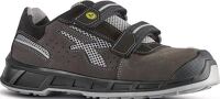 Sicherheitssandale Prince Gr.43 grau-grau Leder m.Mesh-Einsätzen S1P SRC