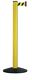 Gurtpfosten einfach, NW-Nr.: 9109489924 D83xH1000mm Pfosten gelb, Gurt gelb/schwarz VIA GUIDE