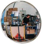 Kontroll-/Sicherheitsspie, NW-Nr.: 9000490213 gel D.600mm Rückw.schwarz, m.Halterung 8m SPL m.Halterung 8m SPL  