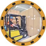 Sicherheits-/Verkehrsspie, NW-Nr.: 9000490241 gel D.600mm, Acryl,gelb/schwarz 15m ca.110Grad-Blickwinkel, 15m DANCOP  