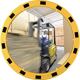 Sicherheits-/Verkehrsspie, NW-Nr.: 9000490242 gel D.800mm, Acryl,gelb/schwarz 22m ca.110Grad-Blickwinkel, 22m DANCOP