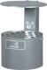 Streugutbehälter 200l, NW-Nr.: 9000491200 o.Entnahmeöffnung GFK, L890xB590xH670mm Behälter grau/Deckel orange