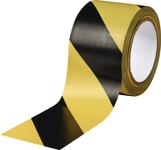 Bodenmarkierungsband Easy, NW-Nr.: 9190491492 Tape PVC schwarz/gelb, L.33m B.75mm Rl.ROCOL   