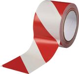 Bodenmarkierungsband Easy, NW-Nr.: 9190491493 Tape PVC rot/weiß L.33m, B.75mm Rl.ROCOL   