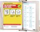Wandhalter 10 Sichttafeln, NW-Nr.: 9000492070 weiß lackiertf.A4, TARIFOLD