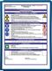 Sichttafel PP m.Profilrahmen dunkelblau DIN A4 reflexionsarm 5St./Btl.DURABLE