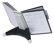 Tischständer, NW-Nr.: 9000492499 Ku.schwarz/grau 10, Sichttafeln DIN A4 m.Profilrahmen DURABLE  