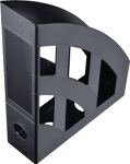 Stehsammler A4-C4 H320xB78xT248mm Ku.schwarz HELIT