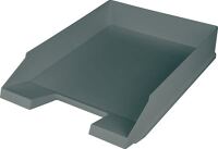 Briefablage f.DIN A4-C4, NW-Nr.: 9000493458 Ku.lichtgrau, H67xB254xT347mm mit Griffmulde und, Beschriftungsfeld HELIT  