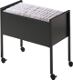 Bürowagen H592xB655xT368mm schwarz m.1 Hängeregister f.ca.80 Hängeordner