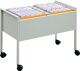 Hängeregistraturwagen, NW-Nr.: 9000493655 H592xB760xT425mm, f.ca.2x50 Hängemappen A4 2-bahnig DURABLE