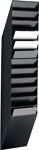 Prospekthalter, NW-Nr.: 9000493664 H1115xB240xT135mm, Anz.Fächer 12 A4 hoch Polystyrol schwarz  
