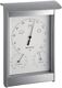 Wetterstation H215xB145xT70mm silber/weiß Alu/KU f.innen/außen TFA