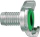 Schlauchstück GEKA plus-SK Chromstahl Schl.-Gr.13mm KARASTO