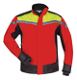 Waldarbeiter-Softshelljacke ESCHE Gr.XL rot/gelb/schwarz ELYSEE