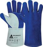 Schweißerhandschuhe Mühlheim Blue Gr.10 blau/grau Rindspaltleder