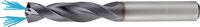 Kühlkanalbohrer DIN 6537 Typ UNI D.7,3mm Spiral-L.42mm Schaft-D.8mm VHM TiAlN