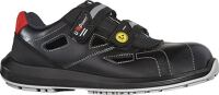 Sicherheitssandale BAT Gr.44 schwarz Leder S1P ESD SRC EN20345 U.POWER
