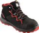 Sicherheitsstiefel TeamStar 5312 Gr.43 schwarz/rot S3 SRC ESD EN20345