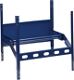 Abrollgerät LOGS 110 H520xB540xT390mm blau RAL 5022 m.2 Achsen LOGS